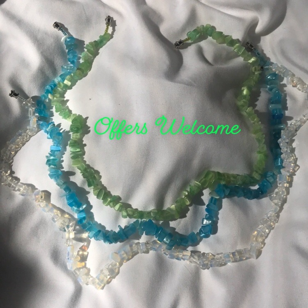 Bundle of 3 Beachy Necklaces